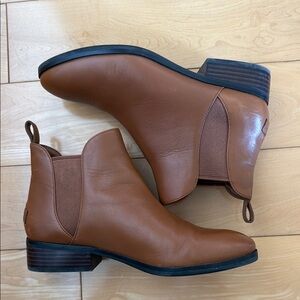 Cole Haan Brown Leather Ankle Boots
